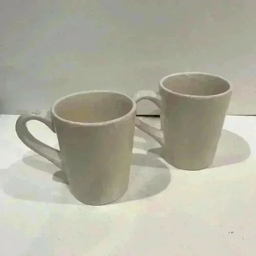 Williams Sonoma Snowman Coffee Mugs (2)
